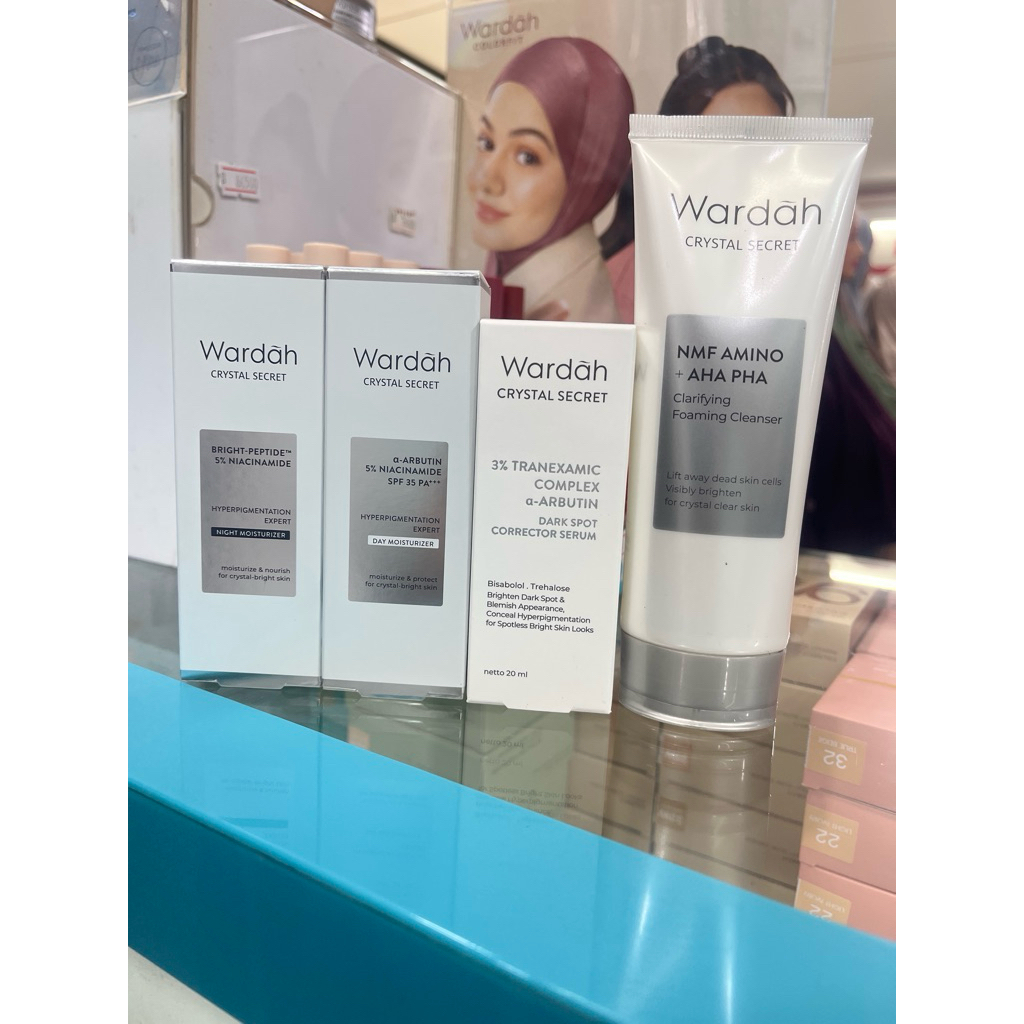 WARDAH CRYSTAL SECRET PAKET 4in 1