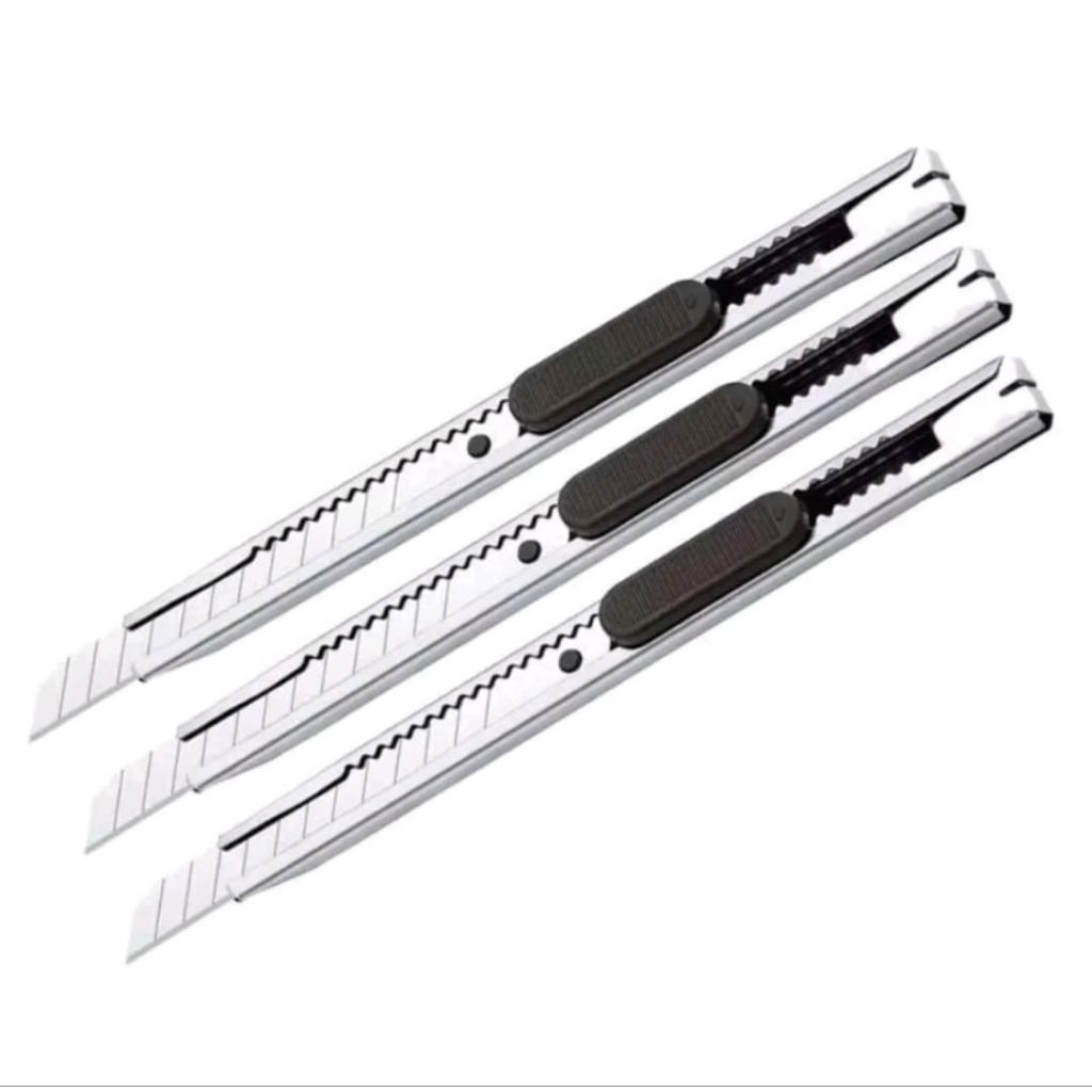 

(PCK) Pisau Cutter Mini / kecil Besi Kater Stainless stell