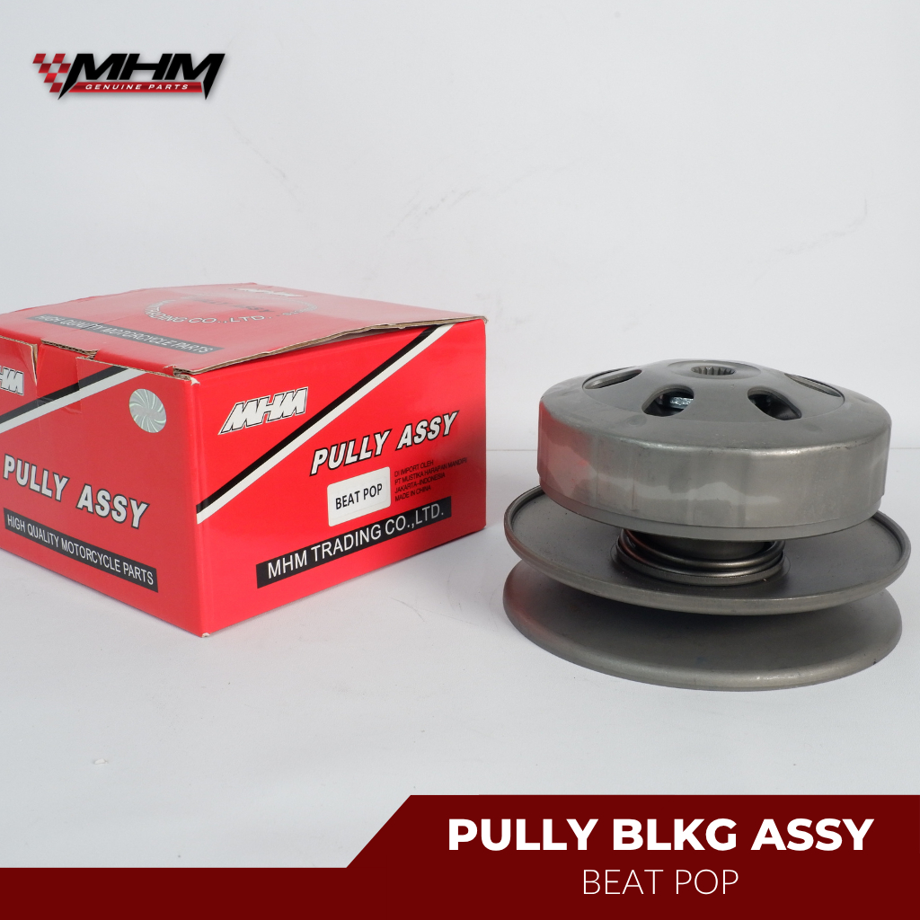 MHM Pully Belakang Assy Beat Pop | Poli Assy Komplit Belakang K44 | Oem Quality