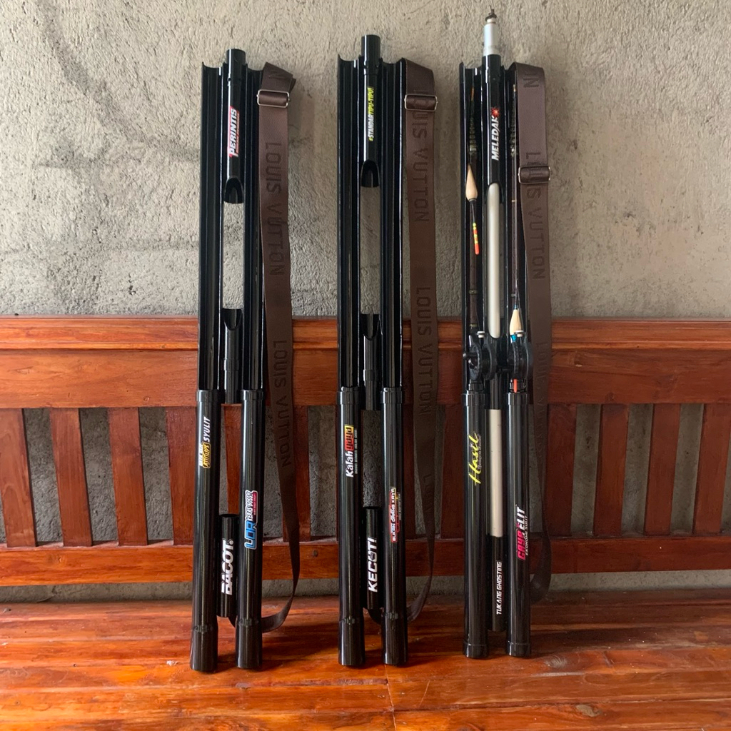 Tas Tegek PVC 1 In Panjang 80cm. Tas Pancing Praktis Kuat dan Keren