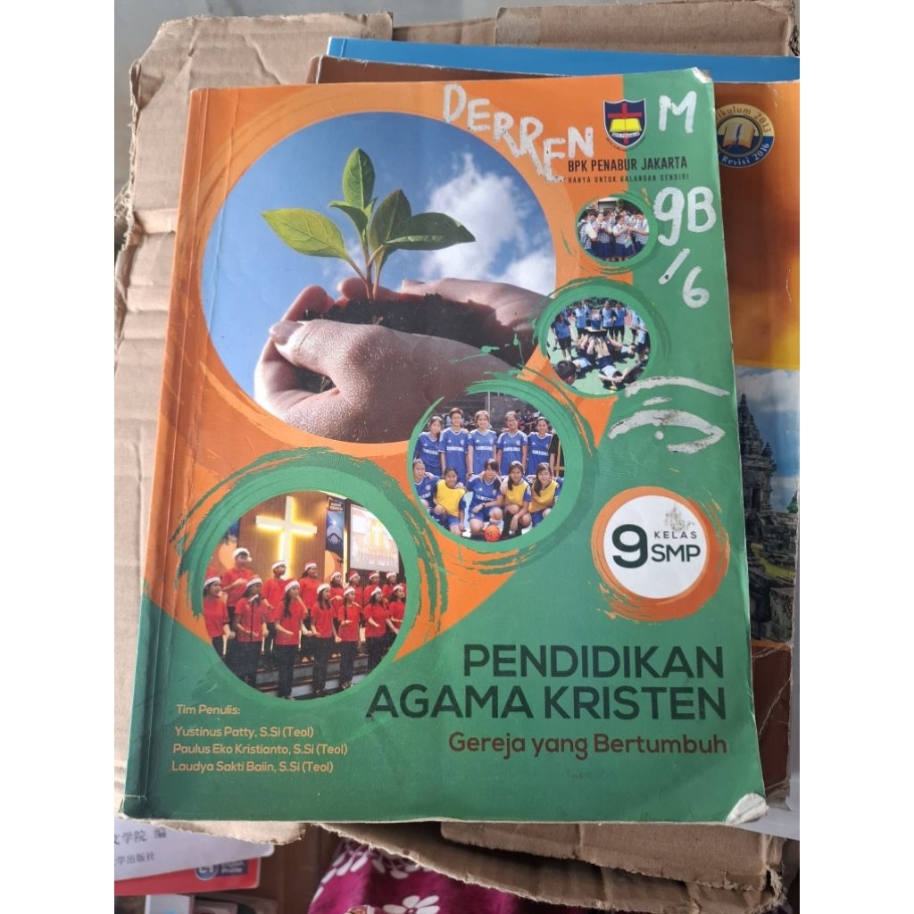 buku pendidikan agama kristen bpk penabur 9 smp