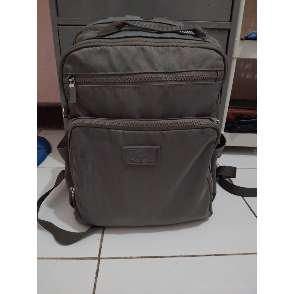 preloved tas colorful fox