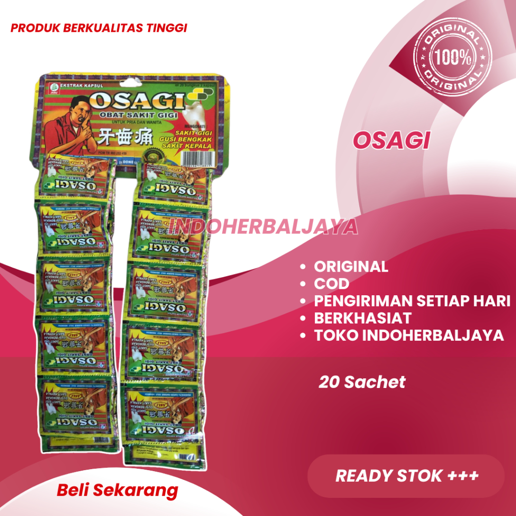 

Osagi [Hijau] Kapsul Original 100%