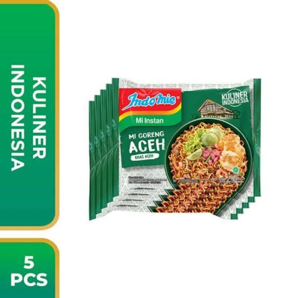 

5 Pcs Indomie Goreng Aceh 75 gr