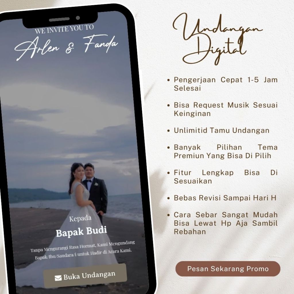 Undangan Digital Web Premium Luxury Undangan Web
