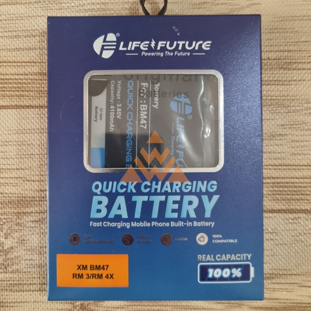 Baterai LF/Life Future ~ BM47/BM 47/Xiaomi Redmi 3 / Redmi 4X