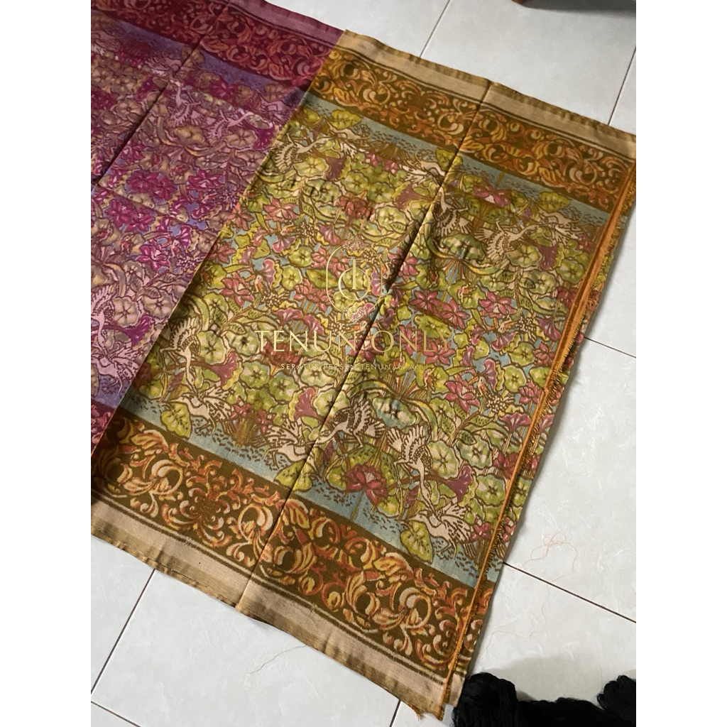 Kain Endek 3D Premium Tenunan Asli| Kamen Endek Bali