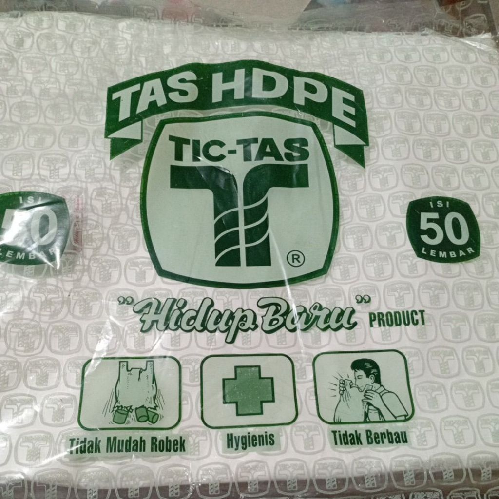 Plastik TicTas Hdpe Doff  Jumbo 50lbr