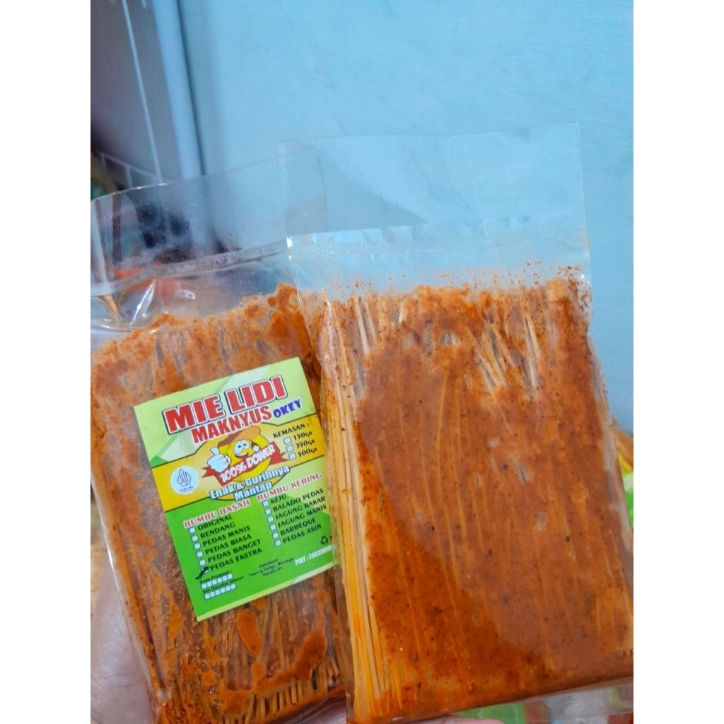 

mie lidi pedas exstra bumbu basah 150gr