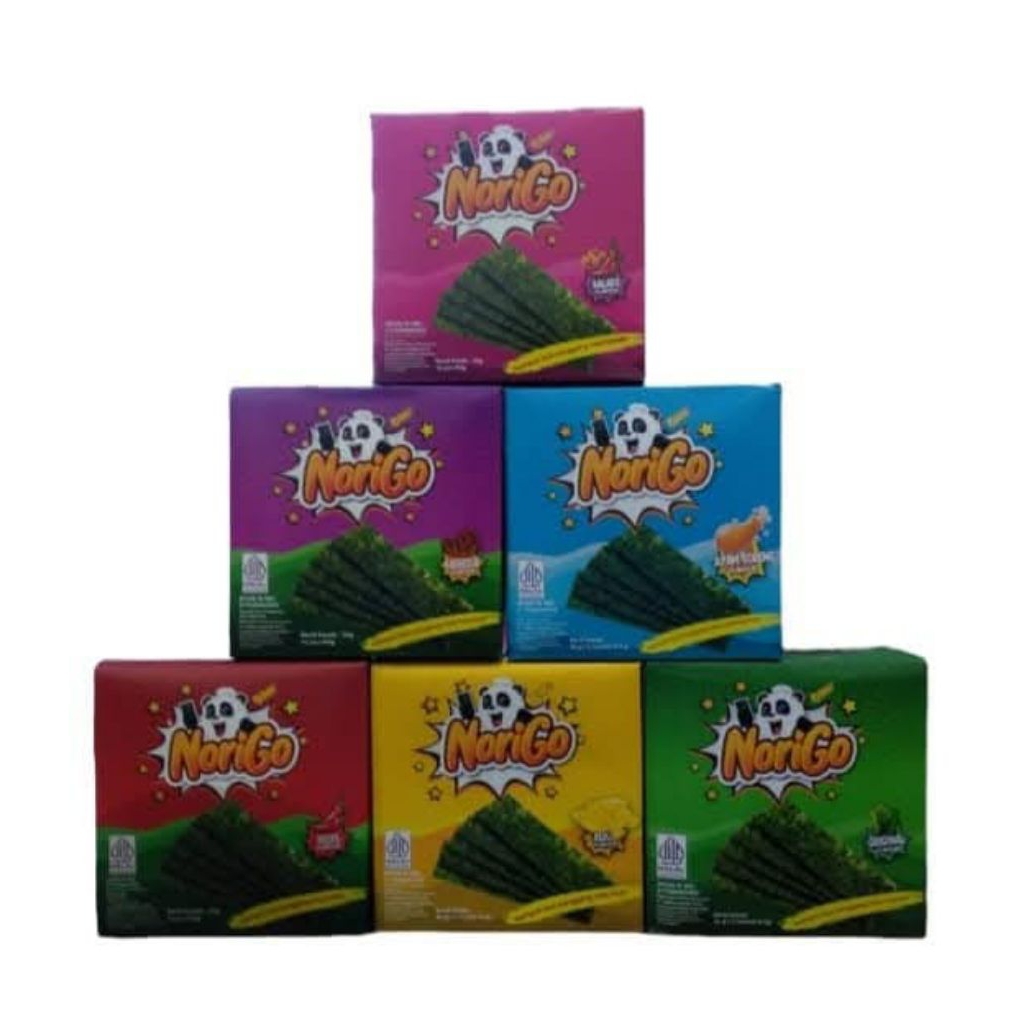 

1dus Nori Snack rumput laut original gurih