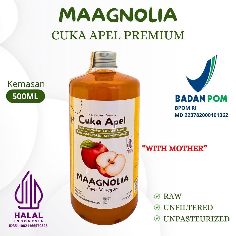

Maagnolia Cuka Apel Premium 500ml apple vinegar