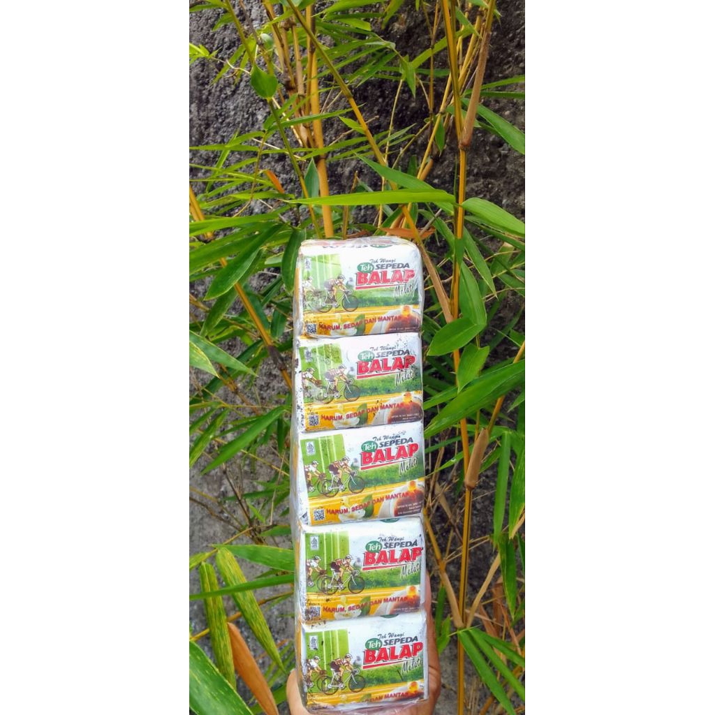 

TEH SEPEDA BALAP tanpa gelas isi 10 bungkus @ 40 gram ES TEH JUMBO