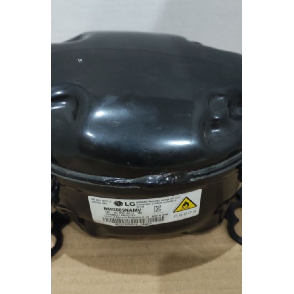kompresor inverter freezer LG 6 rak copotan BMG089