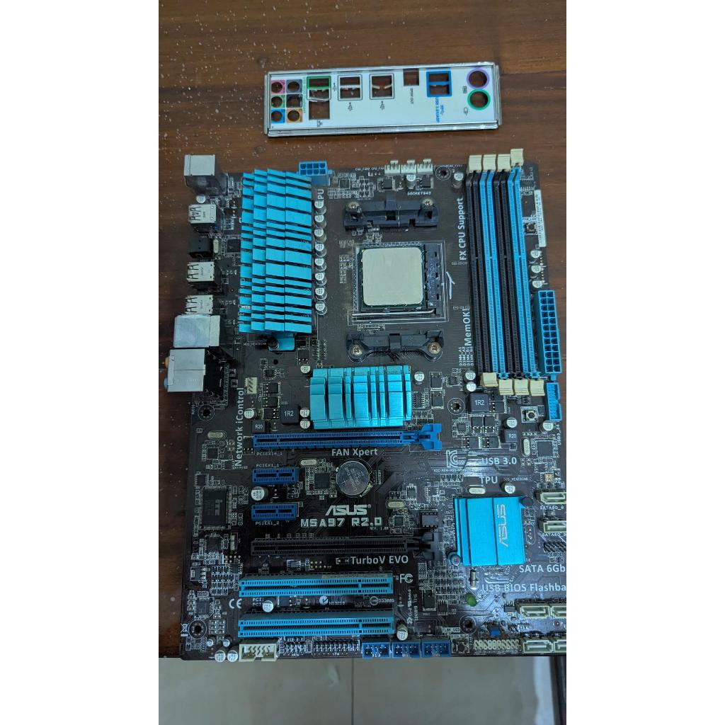 CPU AMD FX8320+ Motherboard Asus M5A97 R.2 Combo