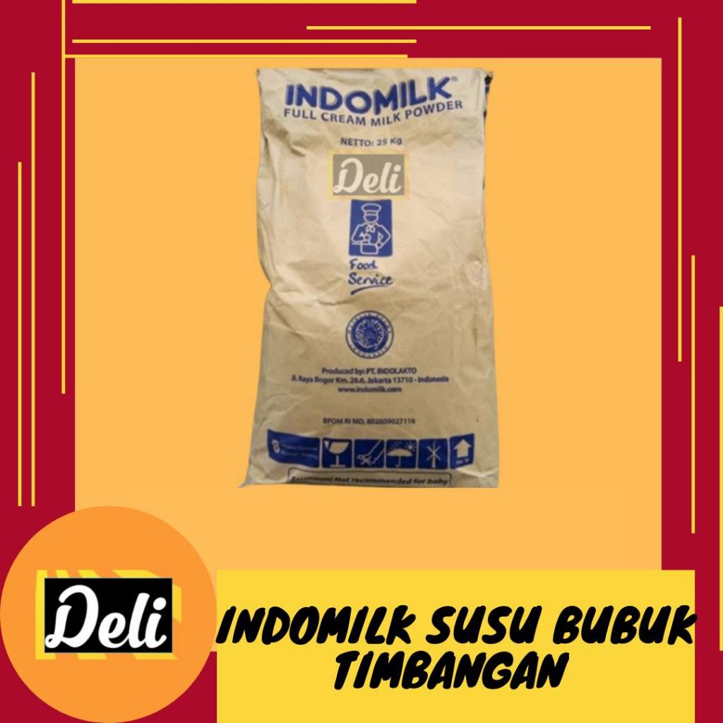 

Indomilk Susu Bubuk Kue Full Cream Milk Powder Timbangan Repack (100gr, 500gr)