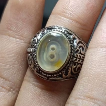 Cincin Batu Akik Angka 8