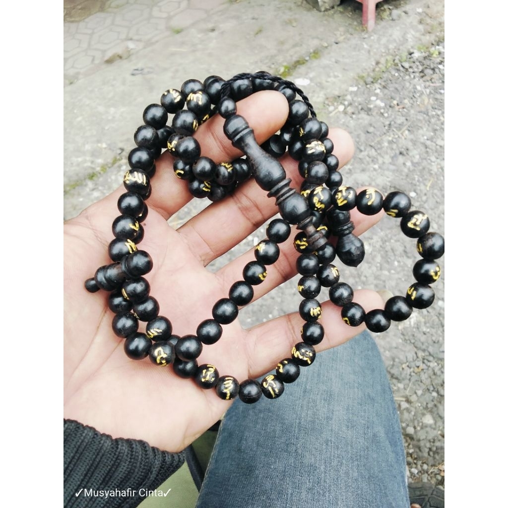 Tasbih Galih Kelor Ukir