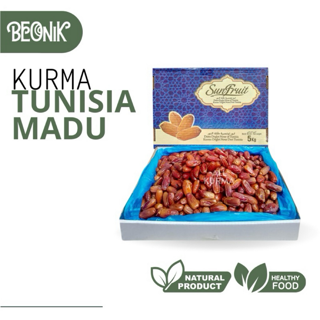 

Kurma Tunisia Madu 500 GR Repack Sunfrutt & Barari