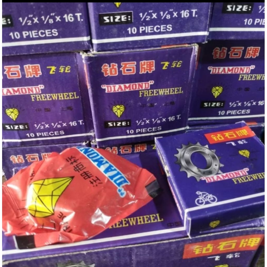 Freewheel Gear/Gir Belakang Sepeda Anak BMX 16T Diamond