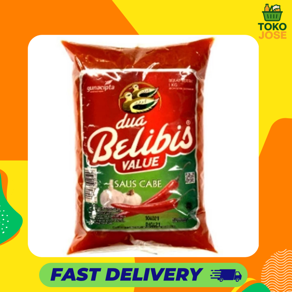 

Dua Belibis Value Saus Cabe Pouch 1kg / Saus Belibis