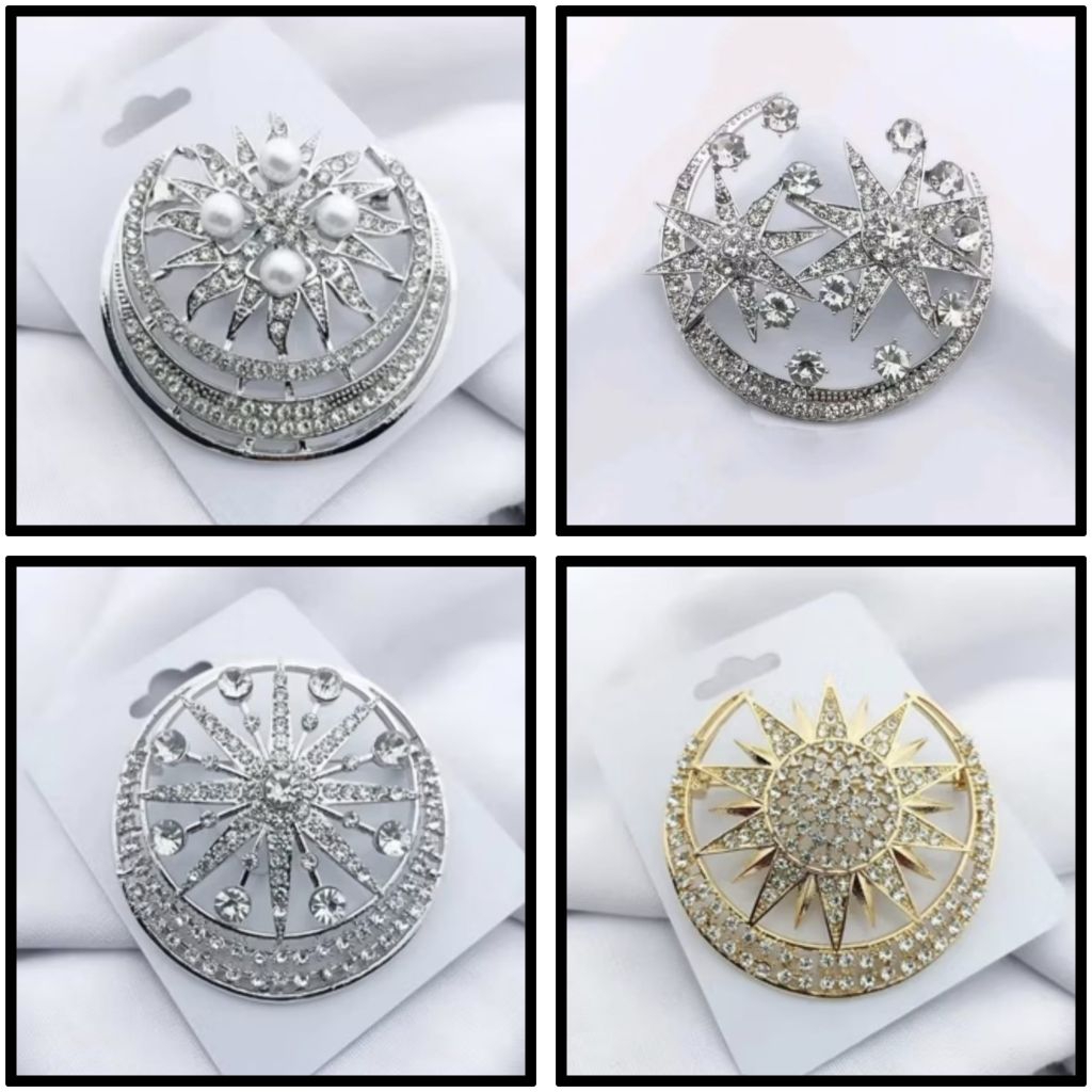 Bros Tanjak Melayu | Bros bulan Bintang Mata | Bros Premium | Bros Dada