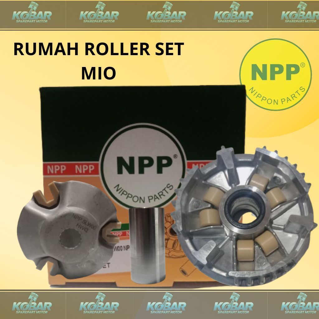 NPP RUMAH ROLLER SET/ONLY MIO/ MIO SMILE/ MIO SPORTY/ MIO NOUVO/ MIO SOUL/ FINO KARBU 5LW RUMAH ROLL