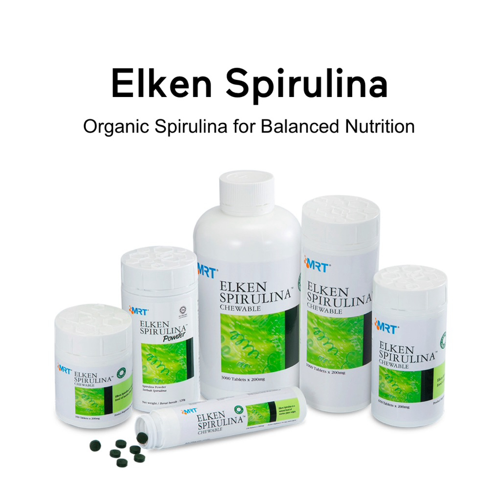 Elken MRT Spirulina 1200 Tablet