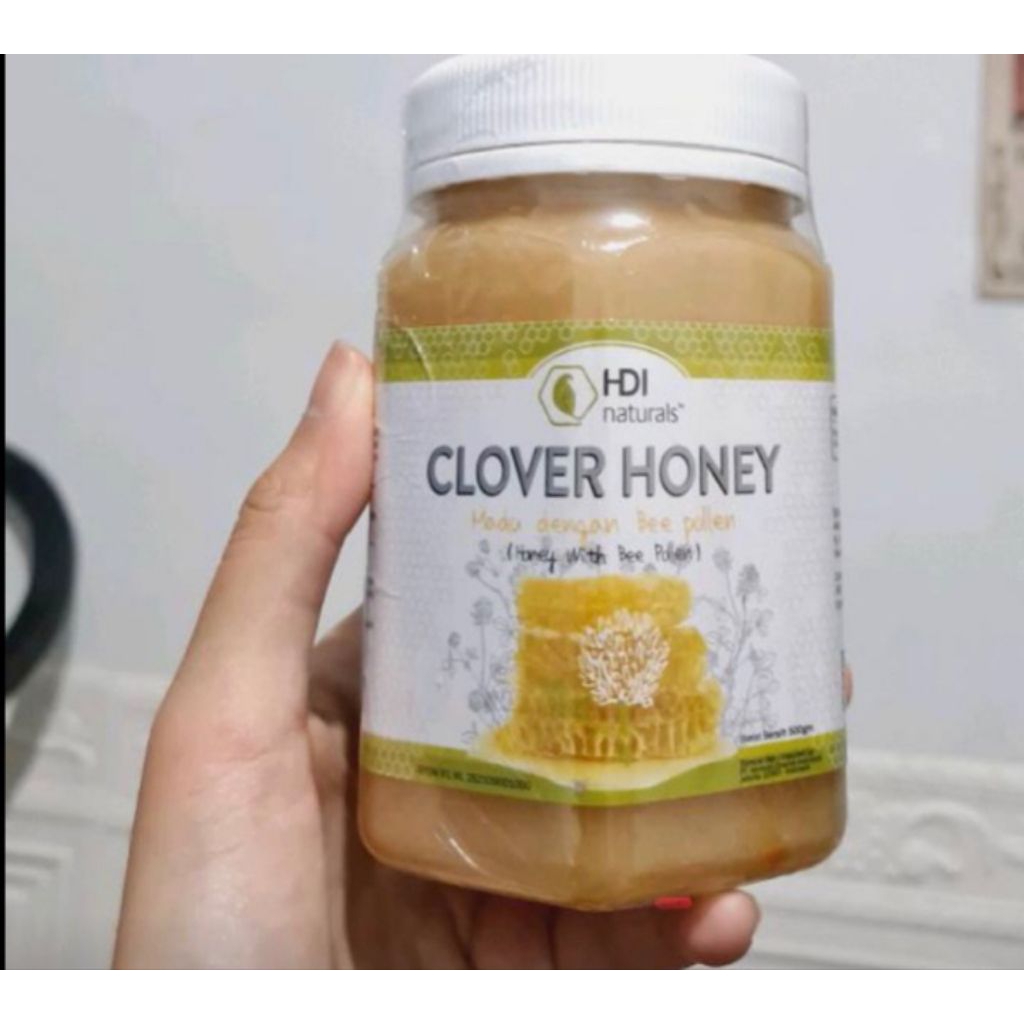 

madu clover honey 1kg ori 2028 free sendok kayu