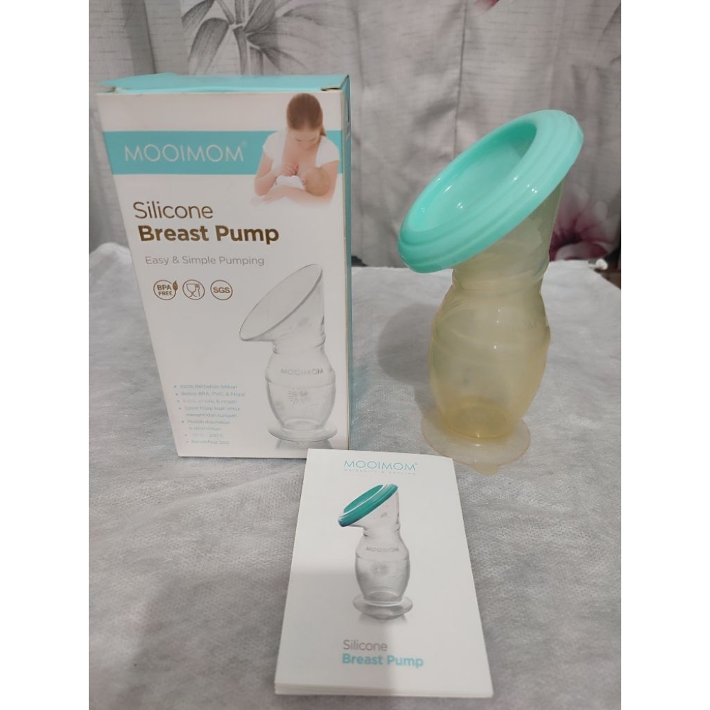 PRELOVED Mooimom Silicone Breast Pump