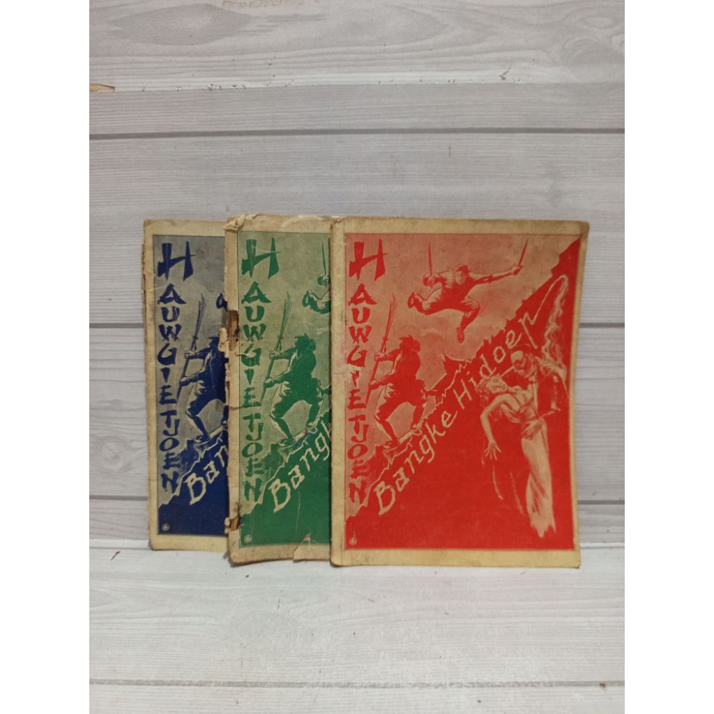 Cerita silat bangke hidoep djilid 1-3 dijual paket