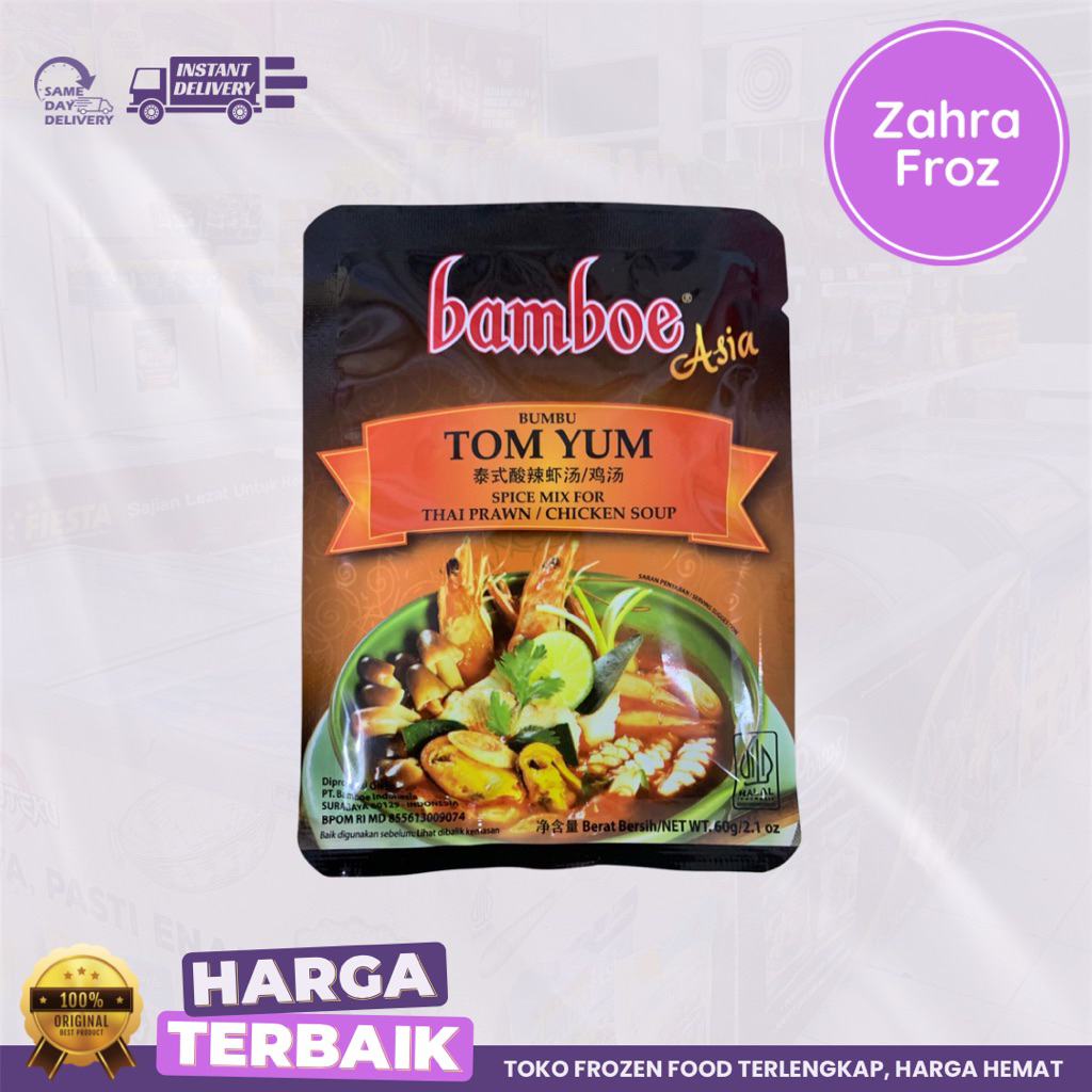 

BAMBOE BUMBU TOM YUM 60 GR