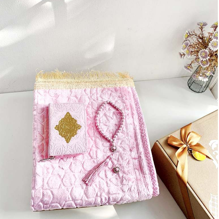 SAJADAH TRAVEL FREE TASBIH/ KADO SAJADAH/ SOUVENIR SAJADAH