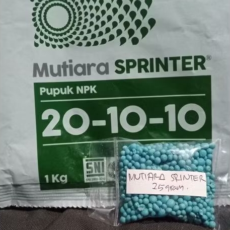 repack npk mutiara sprinter 25 gram