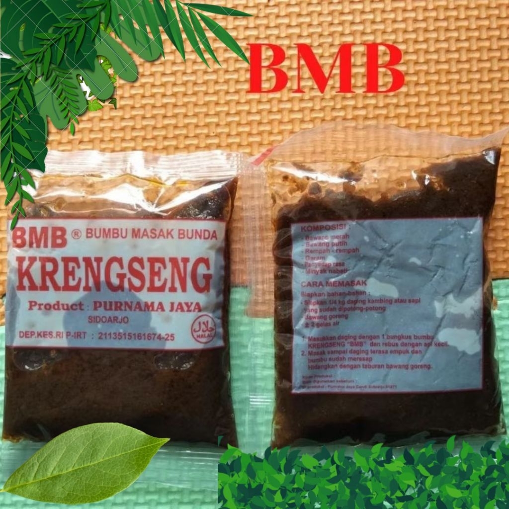 

BMB - Bumbu KRENGSENGAN - Bumbu Masak Bunda