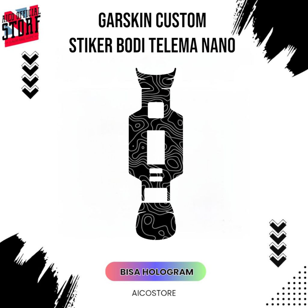 

stiker cover cutting premium bagian body samping Theeelemaa Naanoo