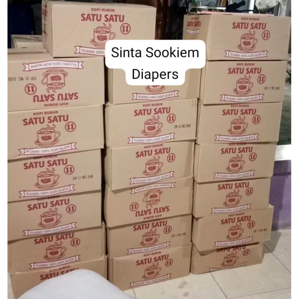 

Kopi Bubuk Satu Satu 250 g isi 20pcs