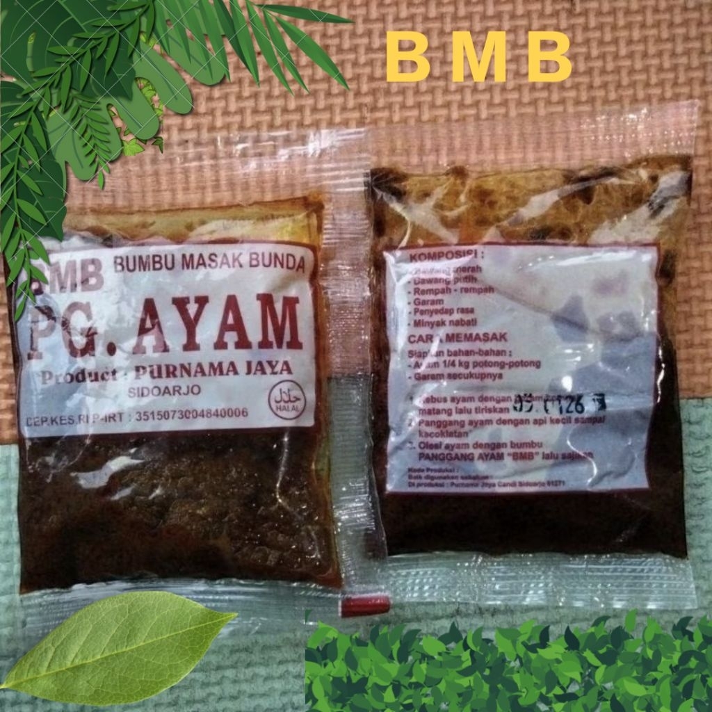 

BMB - Bumbu PANGGANG AYAM - Bumbu Masak Bunda
