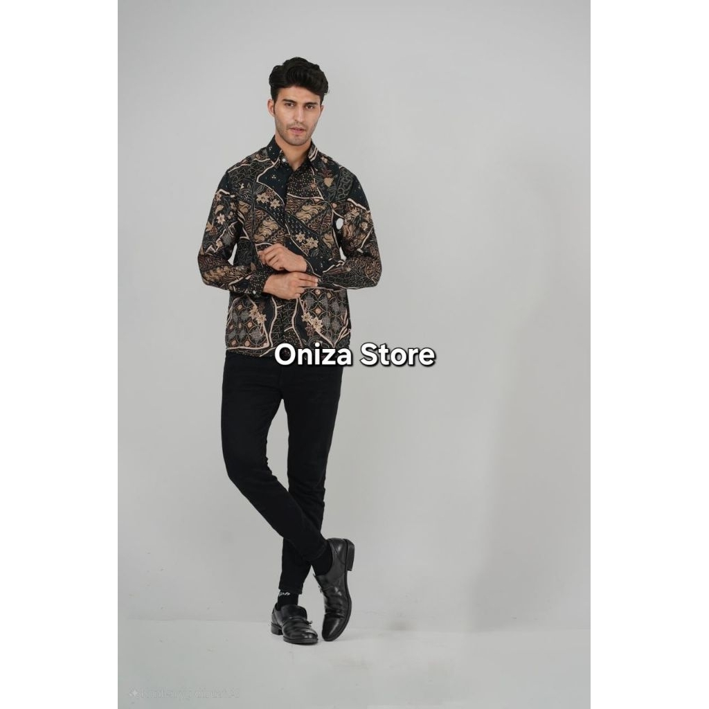 Kemeja Batik Pria Premium | Kemeja Slimfit | Baju Batik Pesta