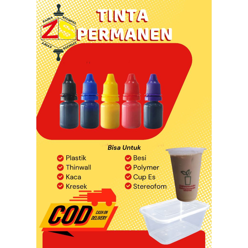 

Tinta Stempel Permanen 10 ml