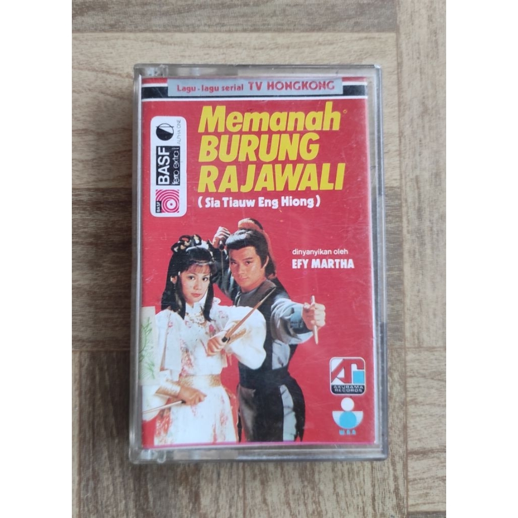 kaset pita lagu lagu serial tv hongkong "memanah burung rajawali"