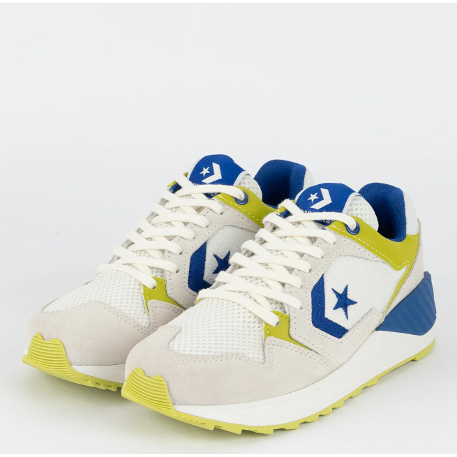 Converse Wave Trainer Y2K Suede Mesh Retro 90s Style CX Foam Ox Vintage White Egret
