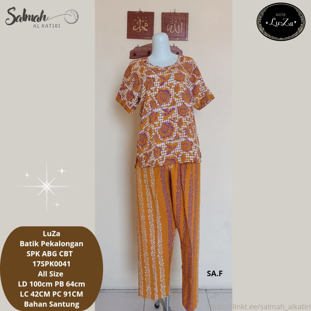 Daster LuZa Batik Pekalongan SPK ABG CBT (F)
