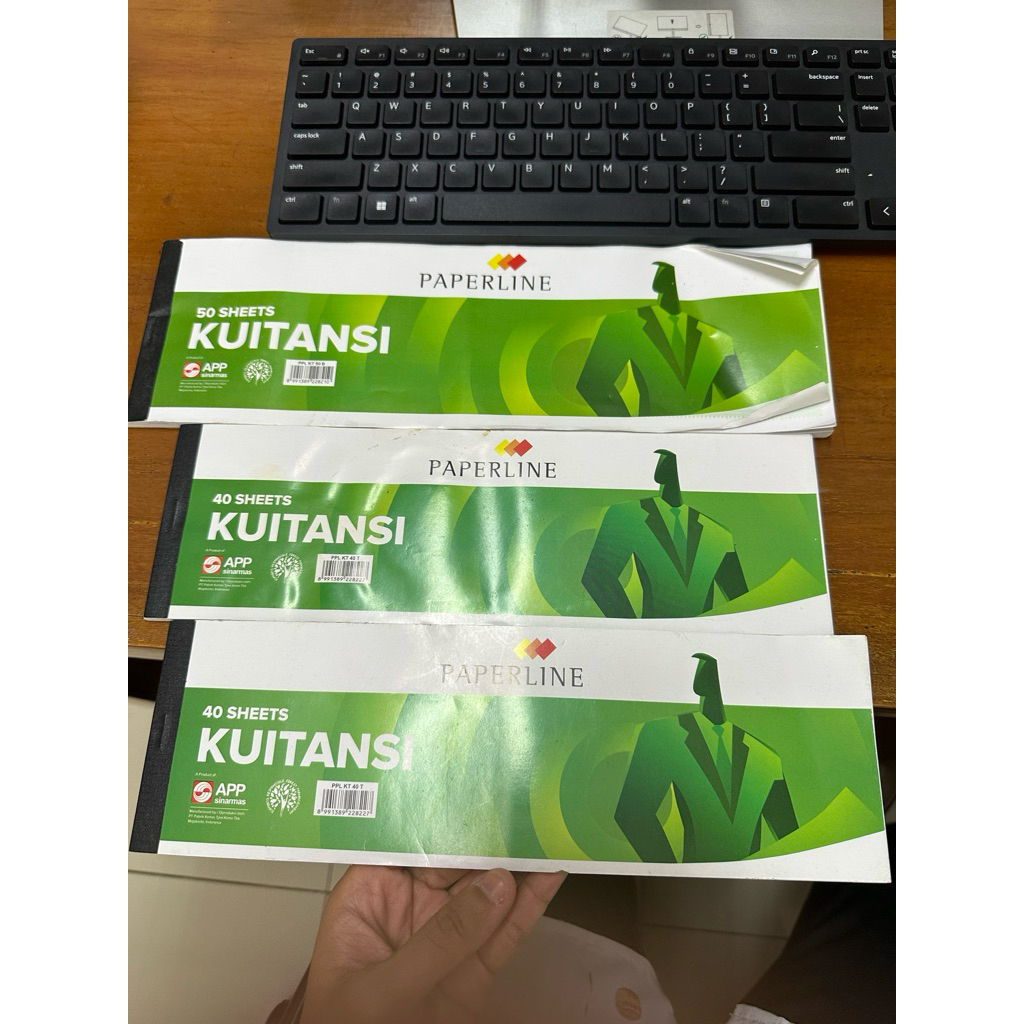 

Buku Kwitansi Kecil Sedang Besar PAPERLINE