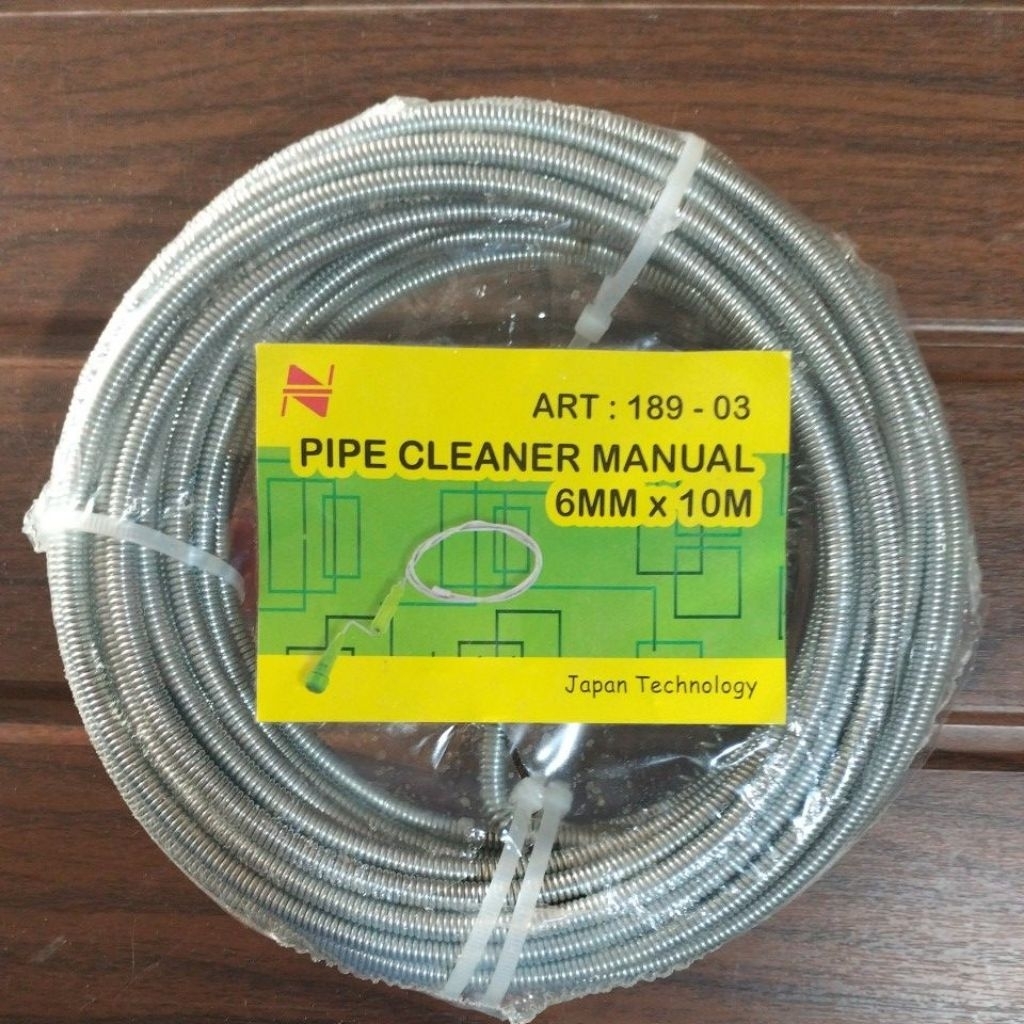 PIPE CLEANER MANUAL 6MM X 10M / ALAT PEMBERSIH PIPA MANUAL