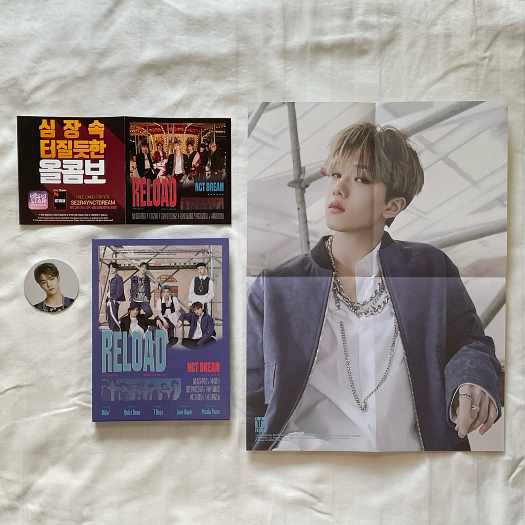[READY STOCK | UNSEALED] NCT Dream Reload Album Rollin Ver. | Fullset Tanpa Photocard