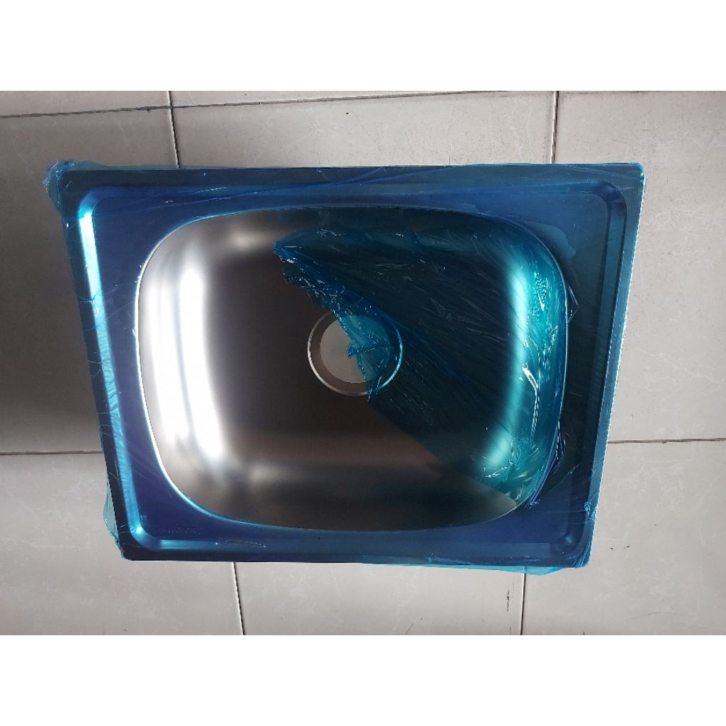 BCP BAK CUCI PIRING LUBANG 1 TANPA SAYAP UKURAN 50CM X 40CM X 13CM