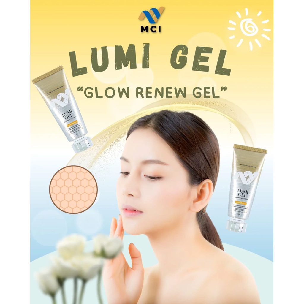 Lumi gel, gel eksfoliasi wajah dan tubuh halal bpom