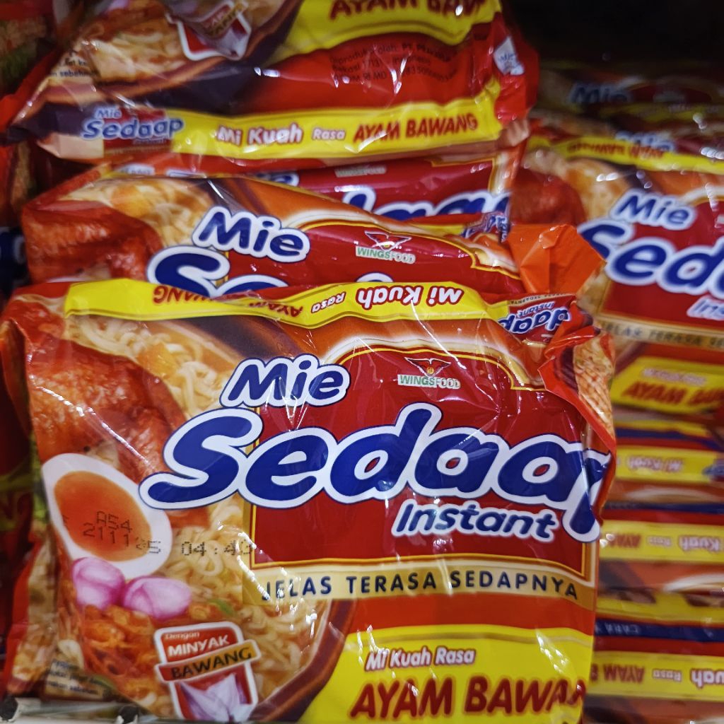

Mie Sedaap Rebus Kuah Ayam Bawang 90gr