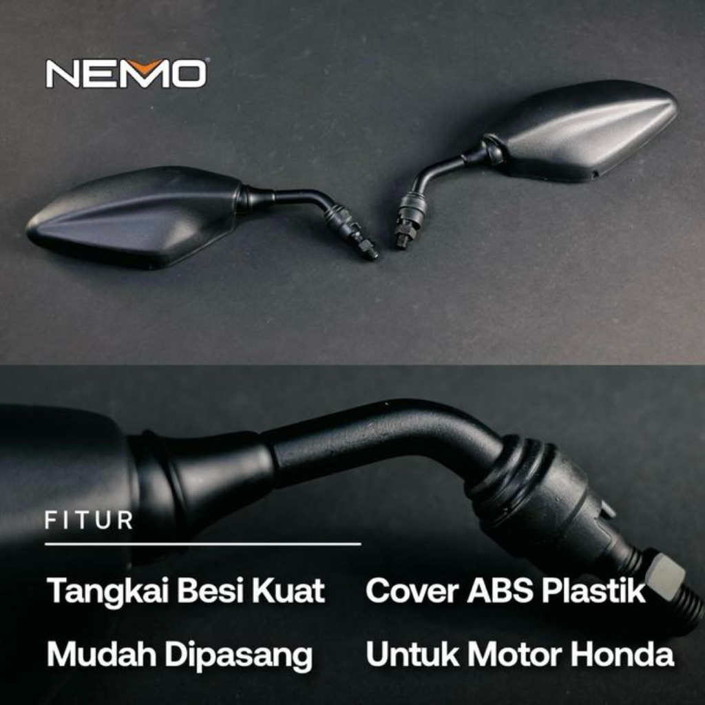 Spion Ori Nemo Model Spion Yamaha Xmax Untuk Semua motor Honda