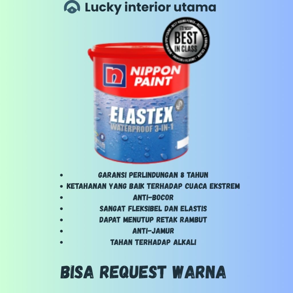 NIPPON ELASTEX 4 KG WARNA PUTIH 145 (TING-TING)